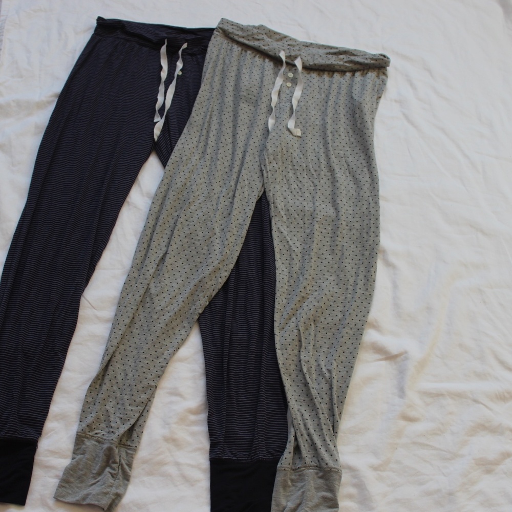 2 Pairs GapBody Women Small Pajama Pants